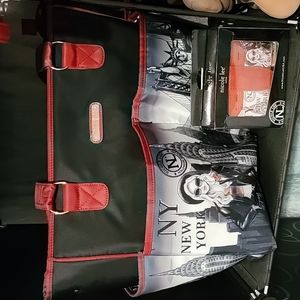 Woman baby bag with wallet